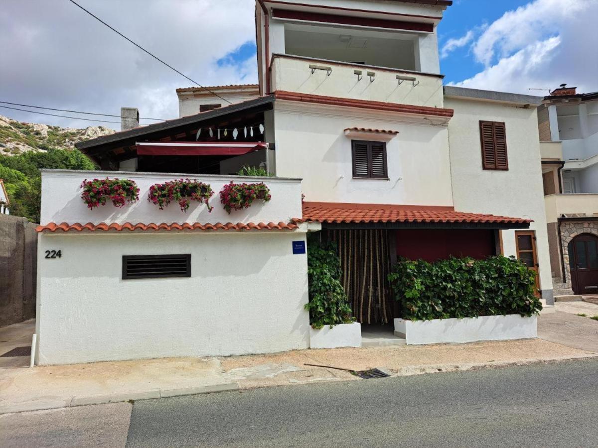 Apartment Bauk Draga Bašćanska Kültér fotó